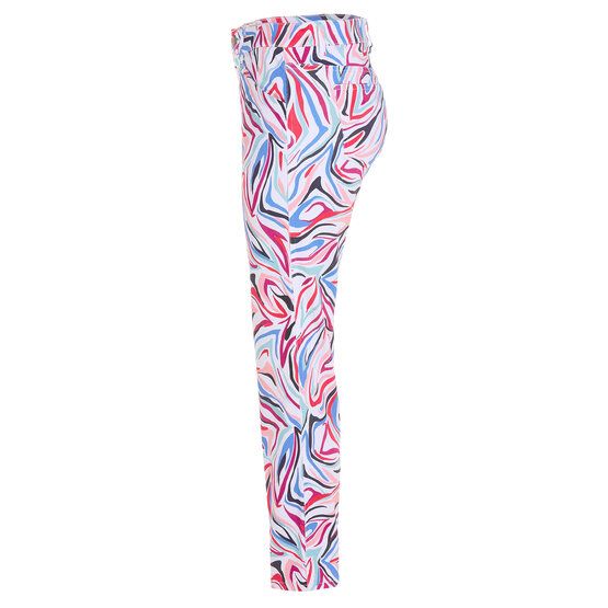 Alberto JANA-CR - Fancy Summer Print WR 7/8 Hose mehrfarbig