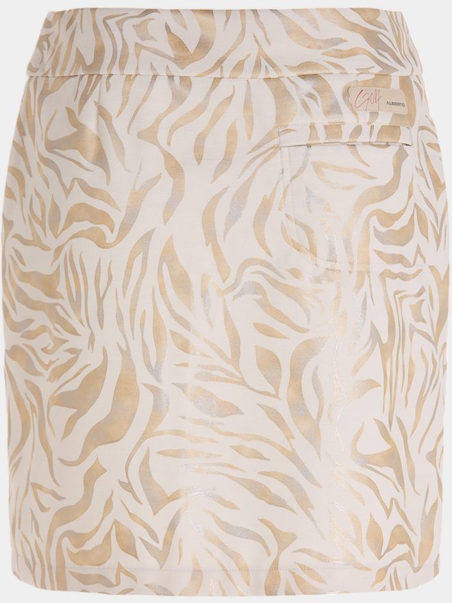 Alberto LISSY - Golden Print Jersey Skort sand