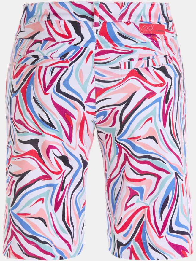 Alberto AUDREY K - Fancy Summer Print WR Bermuda Hose mehrfarbig
