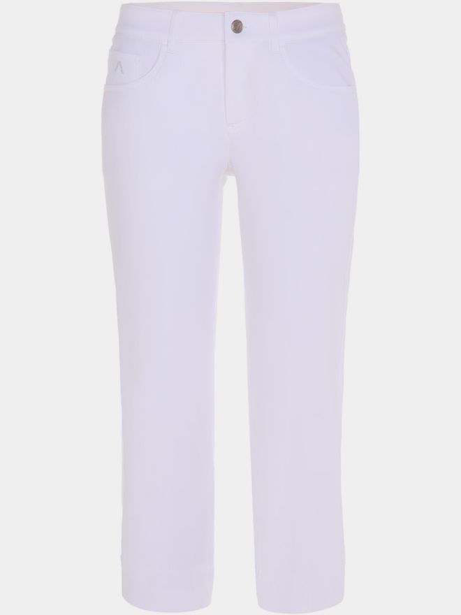 Alberto ANJA C - 3xDRY Cooler Capri Hose weiß