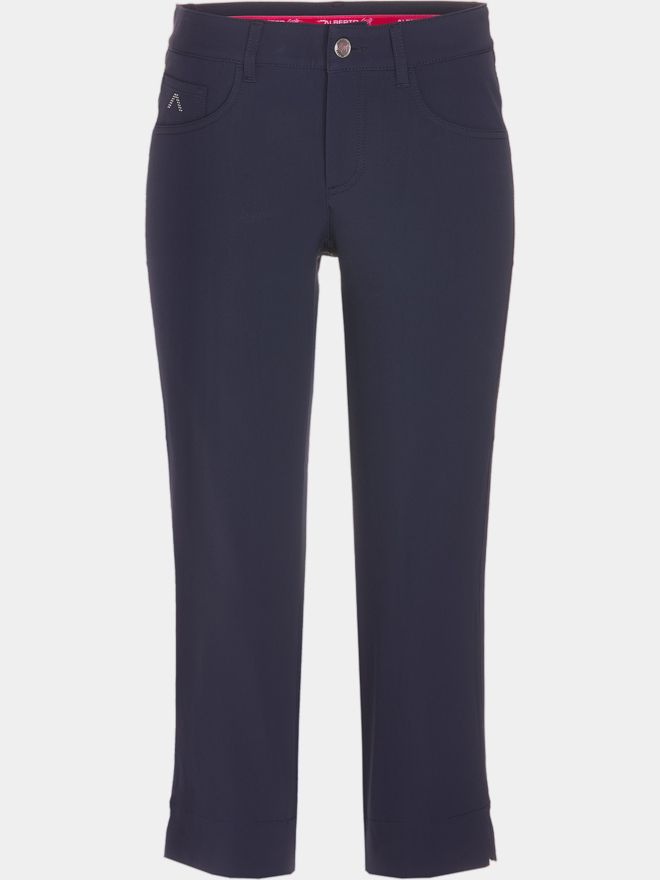 Alberto ANJA C - 3xDRY Cooler Capri Hose navy