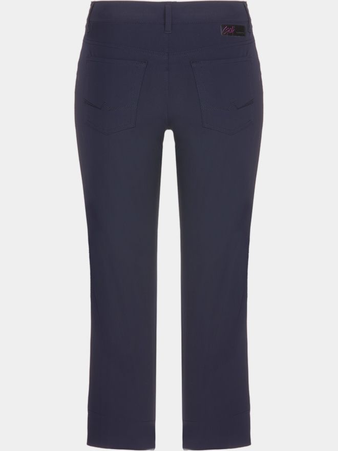 Alberto ANJA C - 3xDRY Cooler Capri Hose navy