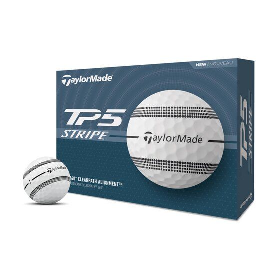 TaylorMade  TP5 Stripe white