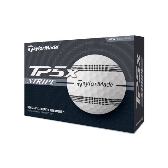 TaylorMade  TP5x Stripe white