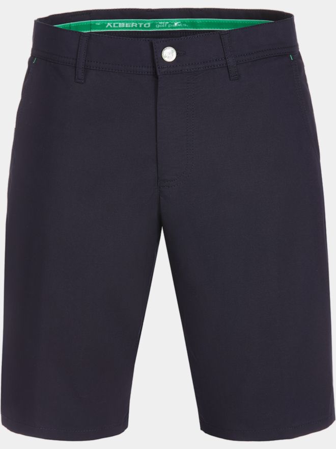 Alberto EARNIE - Ceramica Gabardine Bermuda Hose navy