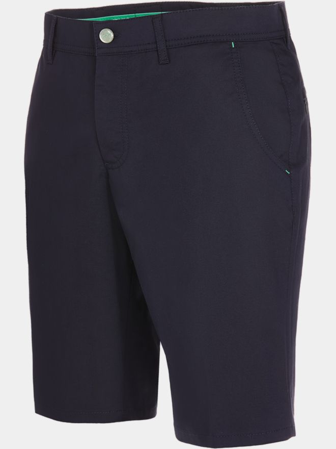 Alberto EARNIE - Ceramica Gabardine Bermuda Hose navy