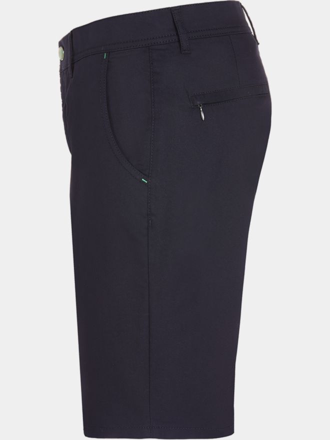 Alberto EARNIE - Ceramica Gabardine Bermuda Hose navy