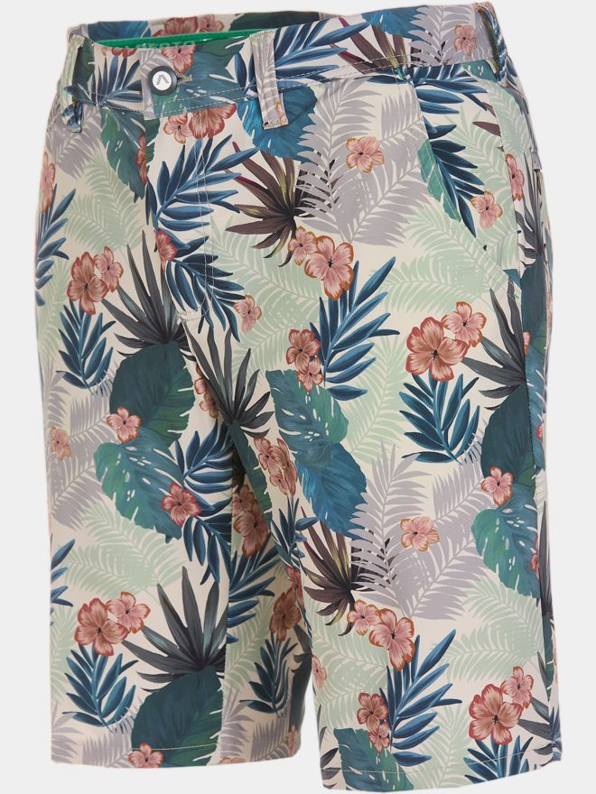 Alberto EARNIE - Revolutional Jungle WR Bermuda Hose mehrfarbig