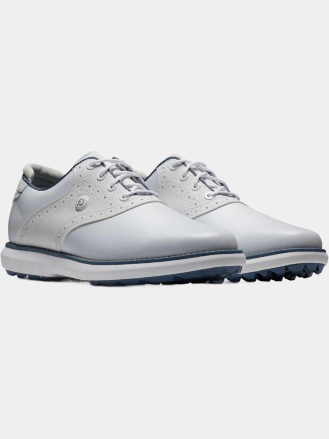 FootJoy Traditions SL Wide Golfschuhe weiß