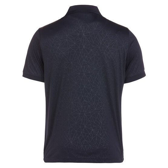 Daniel Springs  Superlight Embossed Half Sleeve Polo black