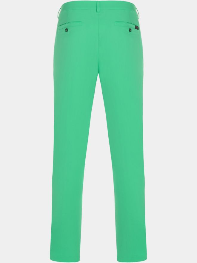 Daniel Springs JANOSH Cotton Touch Nylon Stretch lang Hose grün