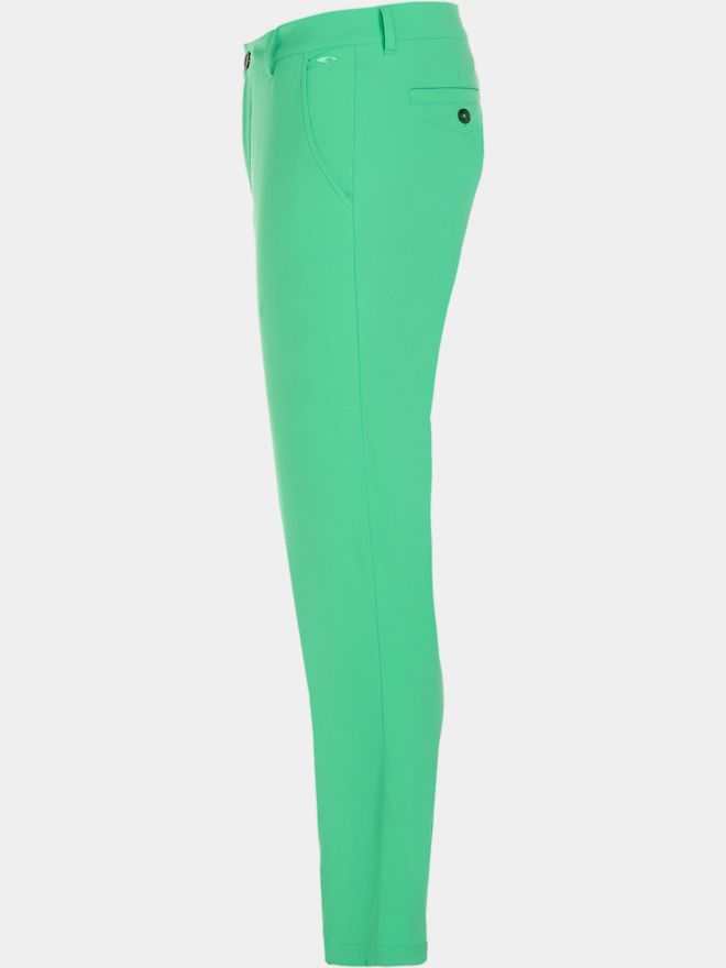 Daniel Springs JANOSH Cotton Touch Nylon Stretch lang Hose grün