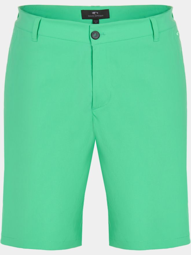 Daniel Springs JAMAL Cotton Touch Nylon Stretch Bermuda Hose grün