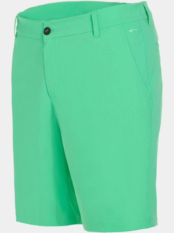 Daniel Springs JAMAL Cotton Touch Nylon Stretch Bermuda Hose grün