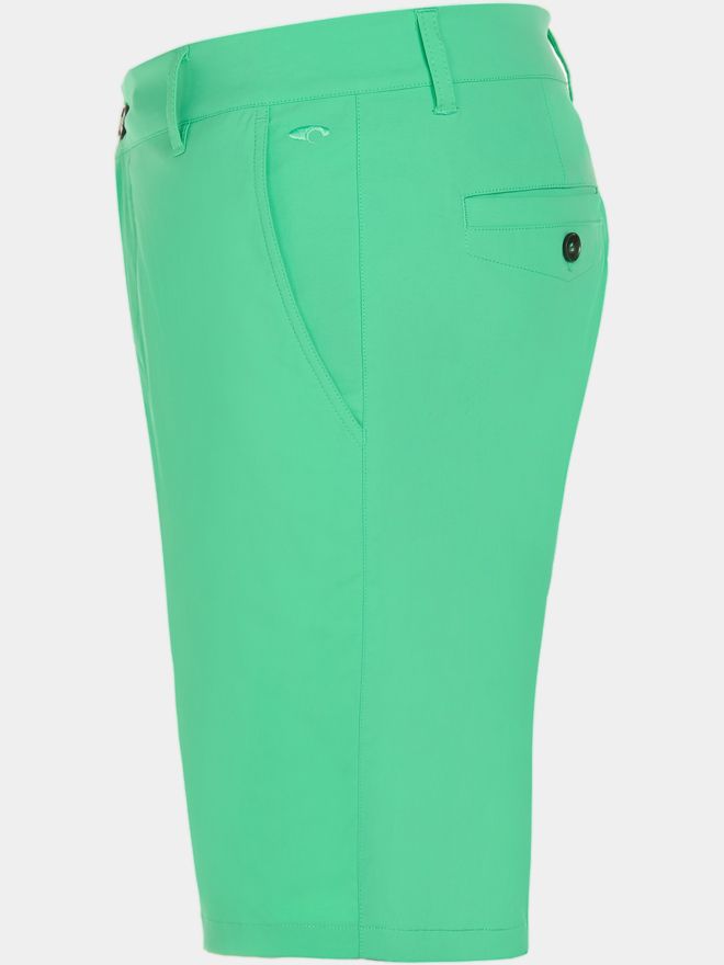 Daniel Springs JAMAL Cotton Touch Nylon Stretch Bermuda Hose grün