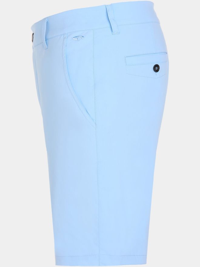 Daniel Springs JAMAL Cotton Touch Nylon Stretch Bermuda Hose hellblau