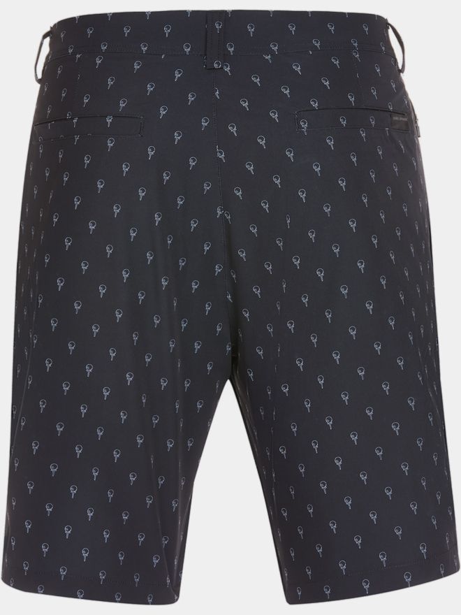 Daniel Springs LEVIN Funktions Druck Bermuda Hose schwarz