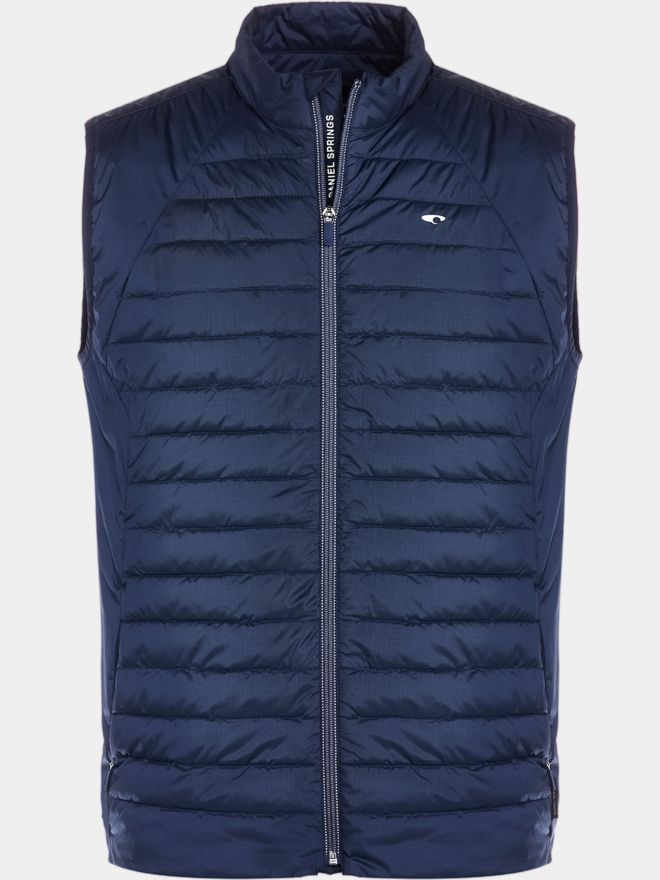 Daniel Springs Prošívaná termo vesta námořnická modrá