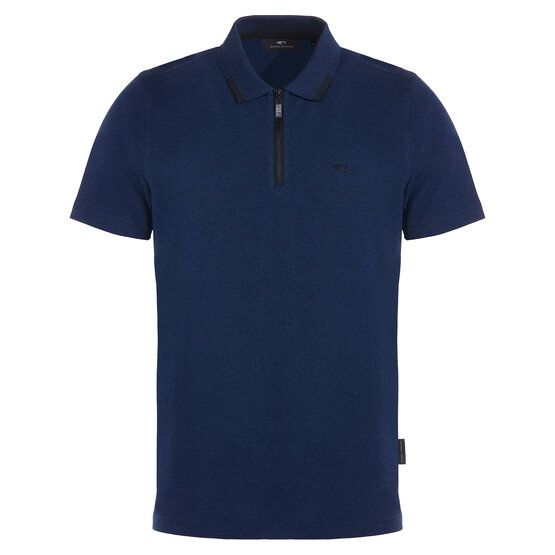 Daniel Springs  Melange half-sleeve polo navy