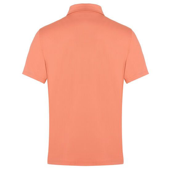 Daniel Springs  Functional pique half-sleeved polo coral