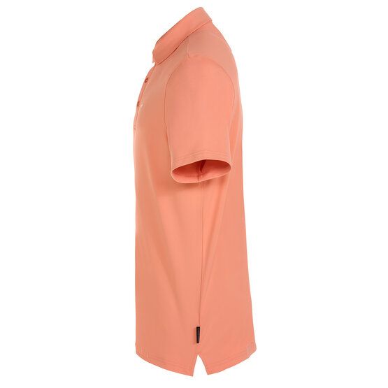 Daniel Springs  Functional pique half-sleeved polo coral