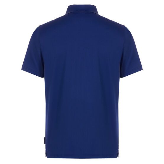 Daniel Springs  Functional pique half-sleeved polo dark blue