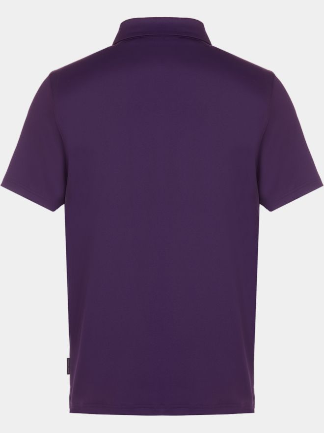 Daniel Springs Funktions Pique Halbarm Polo beere