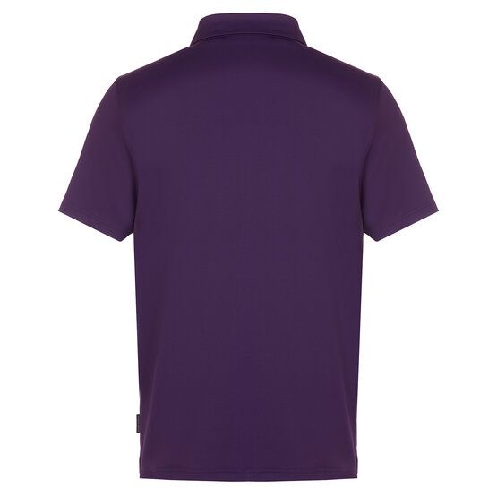 Daniel Springs  Functional pique half-sleeved polo berry