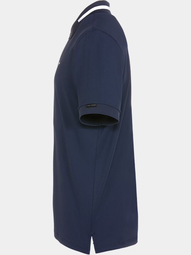 Daniel Springs Funktions Pique Halbarm Polo navy