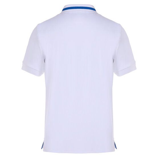 Daniel Springs  Functional pique half-sleeved polo white