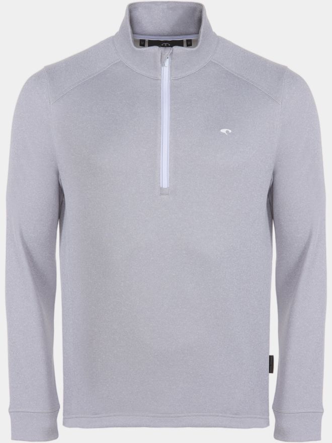 Daniel Springs Cool Down Stretch Midlayer grau melange