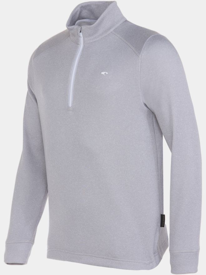 Daniel Springs Cool Down Stretch Midlayer grau melange