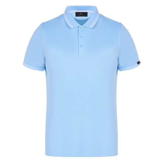 Daniel Springs  Anti Odor Functional Half Sleeve Polo light blue