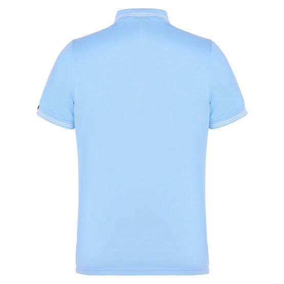 Daniel Springs  Anti Odor Functional Half Sleeve Polo light blue