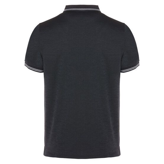 Daniel Springs  Anti Odor Functional Half Sleeve Polo dark gray melange