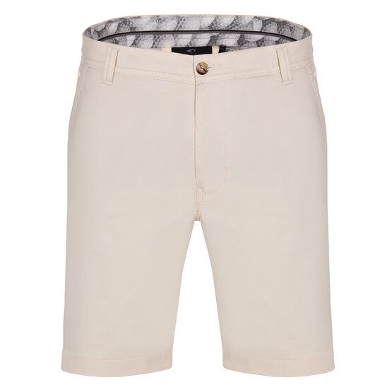 Daniel Springs  REMO nylon stretch Bermuda trousers sand