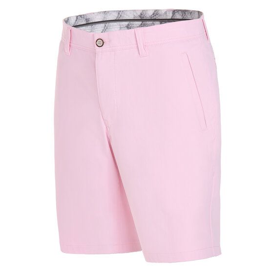 Daniel Springs  REMO nylon stretch Bermuda trousers pink