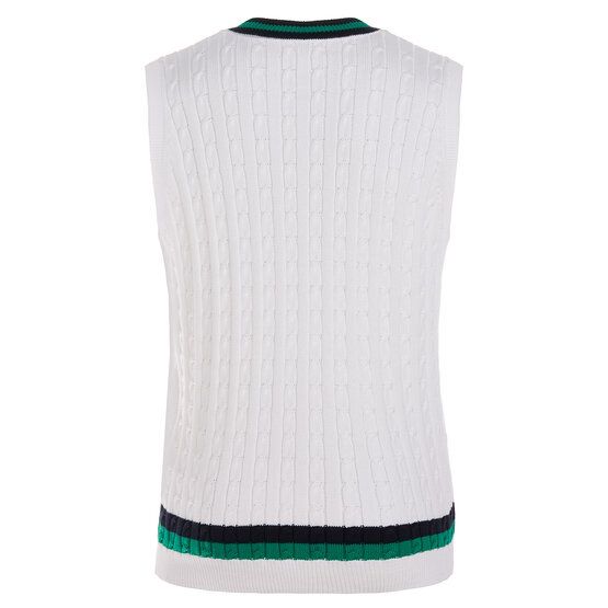 Daniel Springs  Retro cable knit pullover offwhite