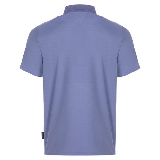 Daniel Springs  Nylon pique half-sleeve polo gray