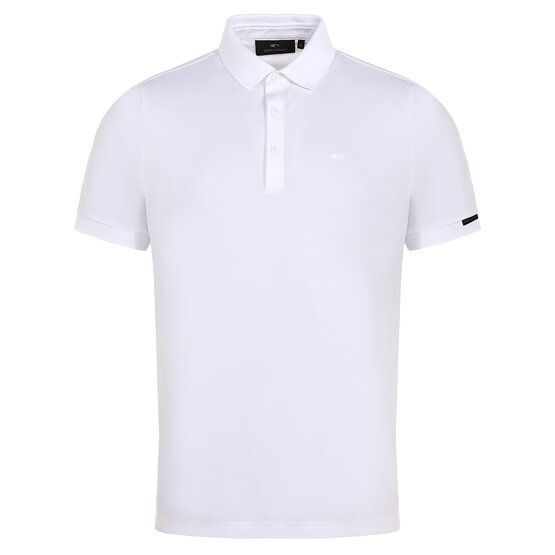 Daniel Springs  Functional half-sleeve polo white