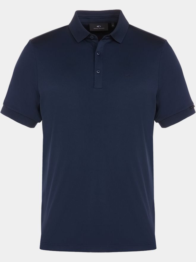 Daniel Springs Funktions Halbarm Polo navy