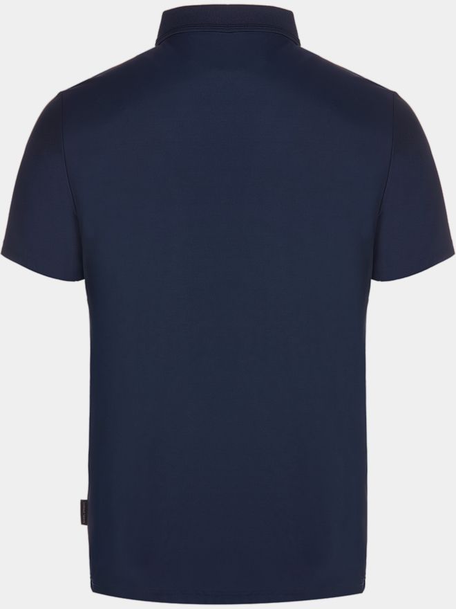 Daniel Springs Funktions Halbarm Polo navy