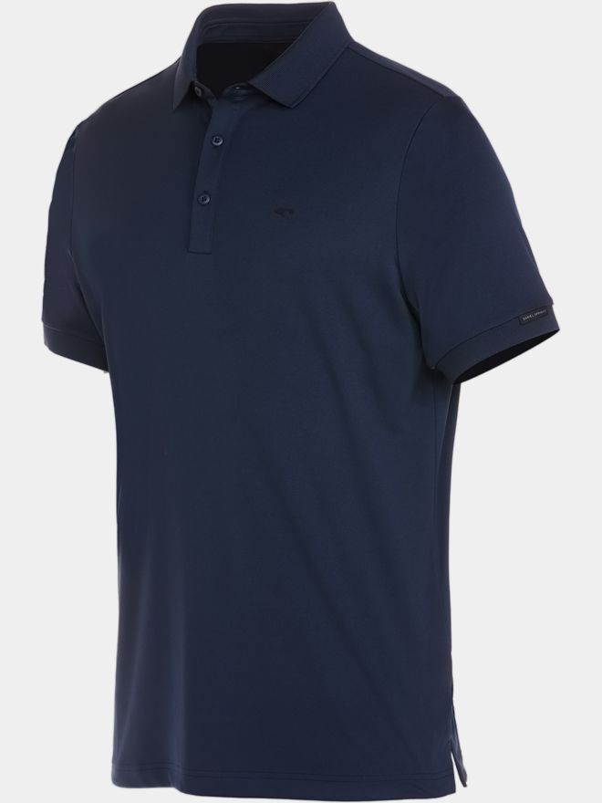 Daniel Springs Funktions Halbarm Polo navy