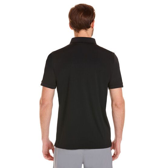 Daniel Springs  Functional half-sleeve polo black