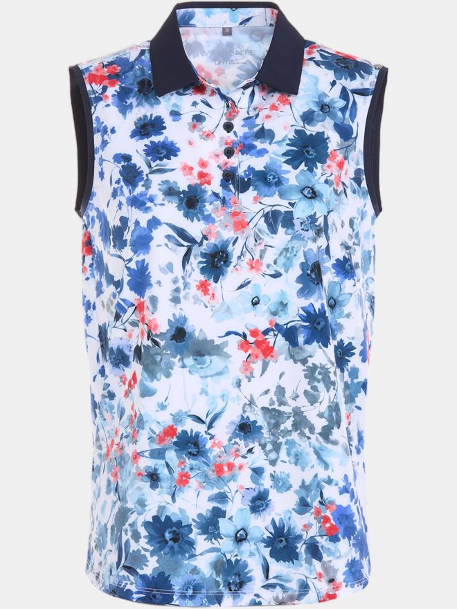 Valiente Blusen- ohne Arm Polo fancy