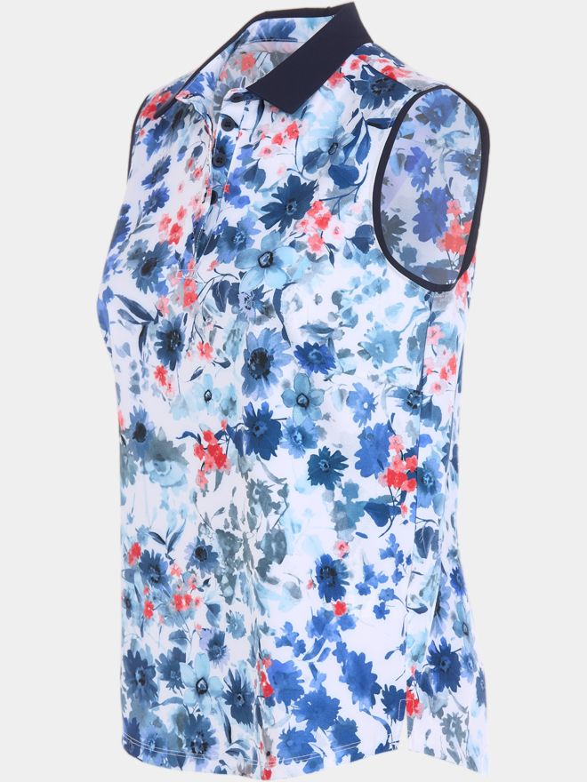 Valiente Blusen- ohne Arm Polo fancy