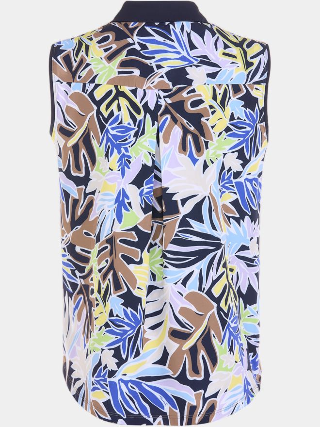 Valiente Blusen- ohne Arm Polo mehrfarbig