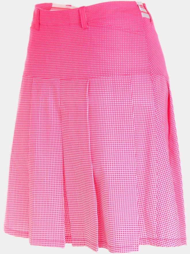 Valiente Gradient Druck lang Skort pink
