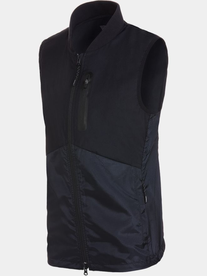 Valiente Ultraleichte Nylon Weste schwarz