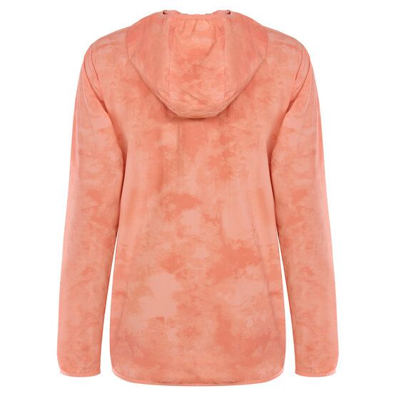 Valiente  Lightweight, water-repellent batik windstopper jacket coral